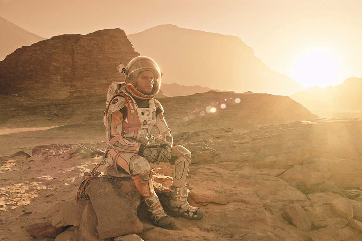 Matt Damon in The Martian